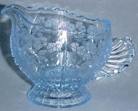 Maker: New Martinsville Glass Co
Color: Ice Blue
Made: 1936-1939